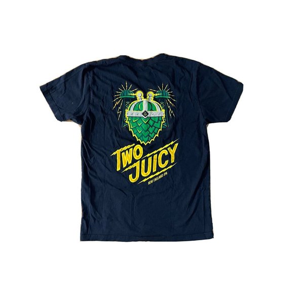 TWO ROADS BREWING CO RARE T Shirt Size M - Two Juicy IPA Beer Brewery T Shirt - Picture 2 of 5